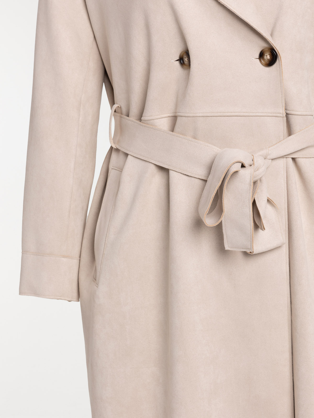 Trench suédine grande taille femme Trench suédine grande taille femme