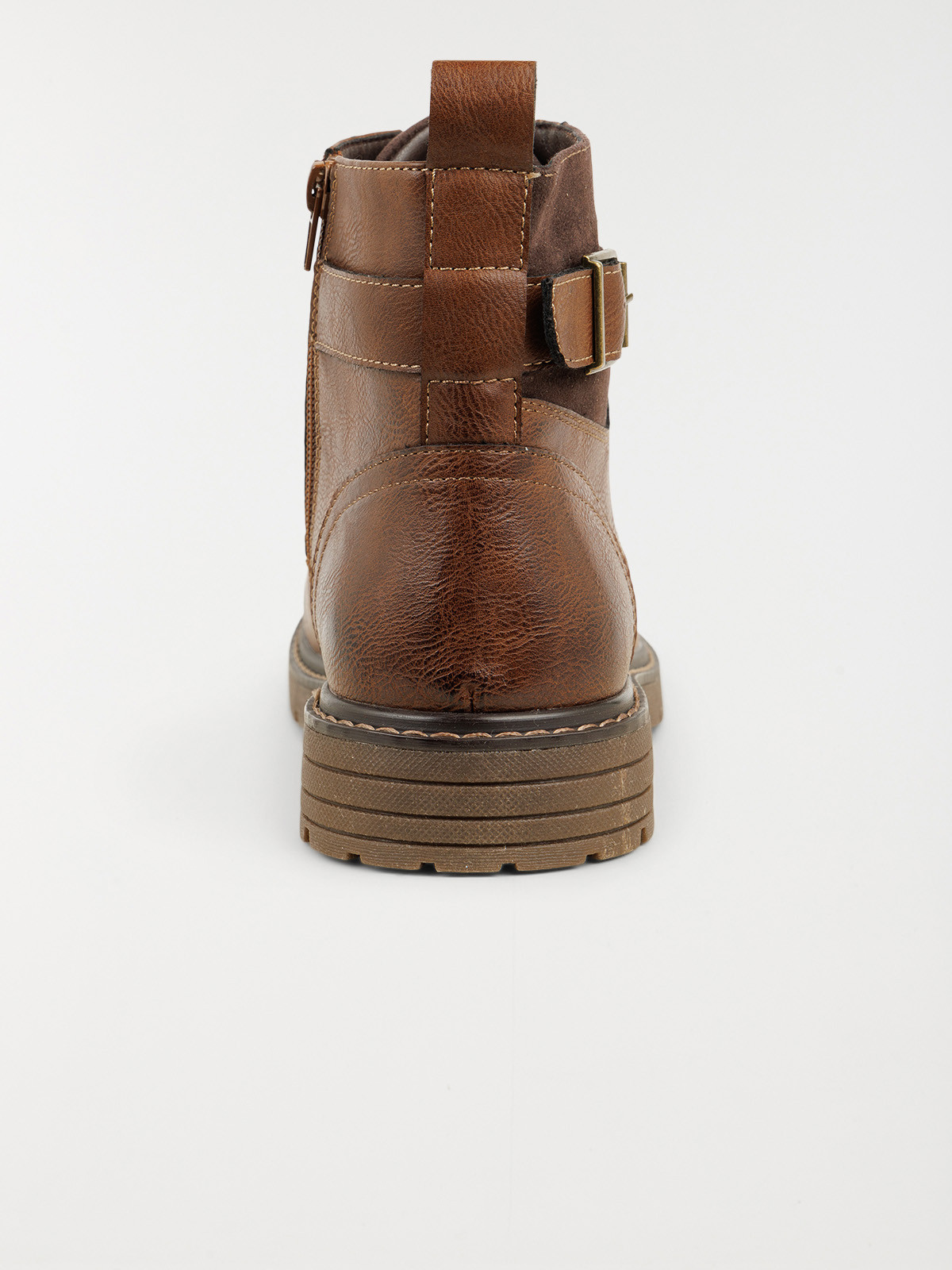 Boots lacets tan homme (41-46)