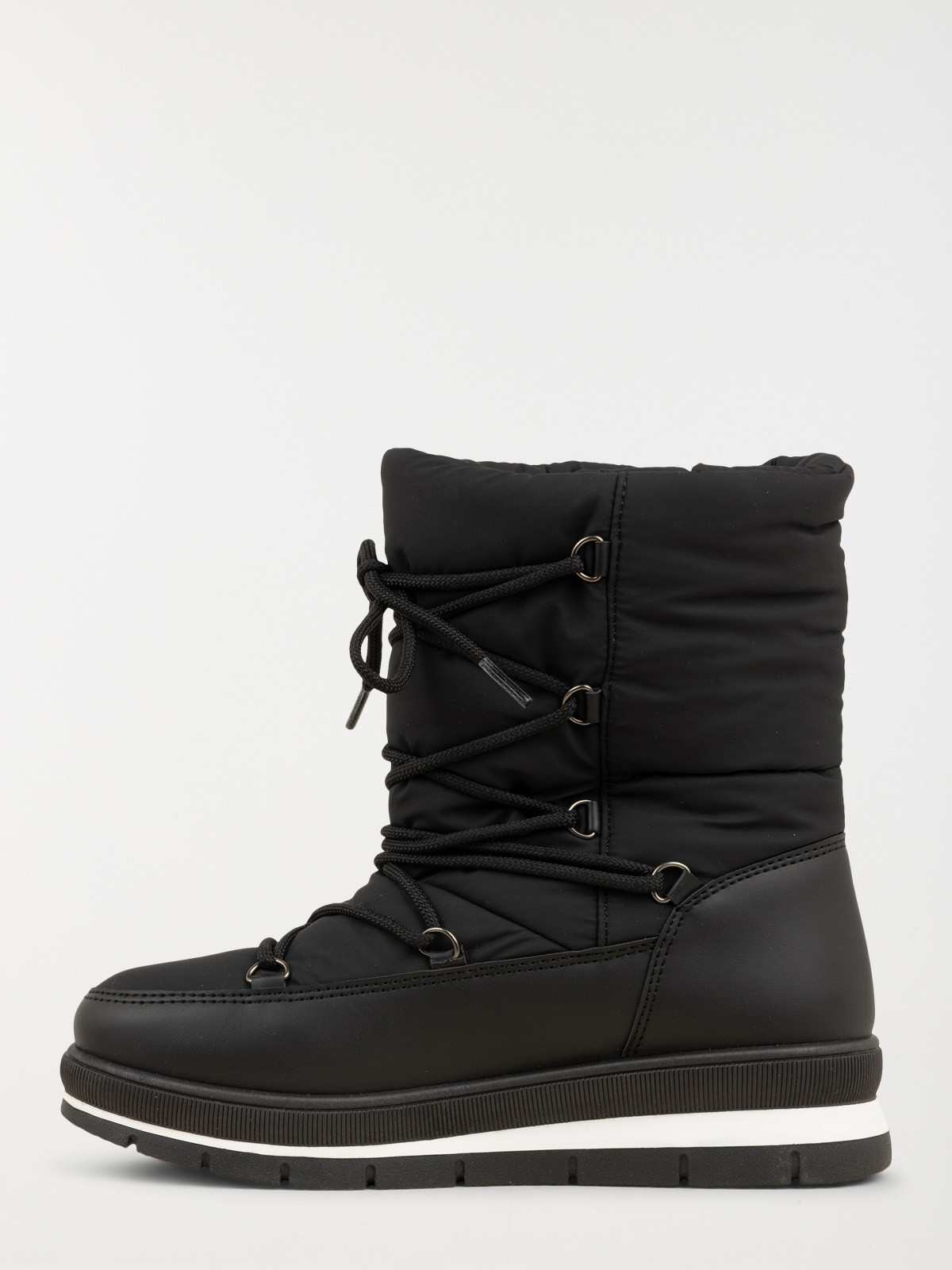 Boots lacets noires femme (36-41) Boots lacets noires femme (36-41)