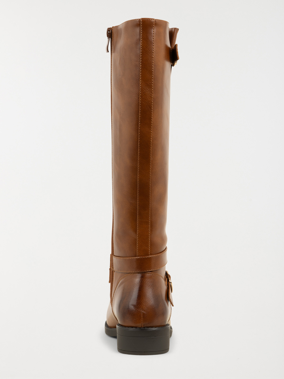Boots plates camel femme shop