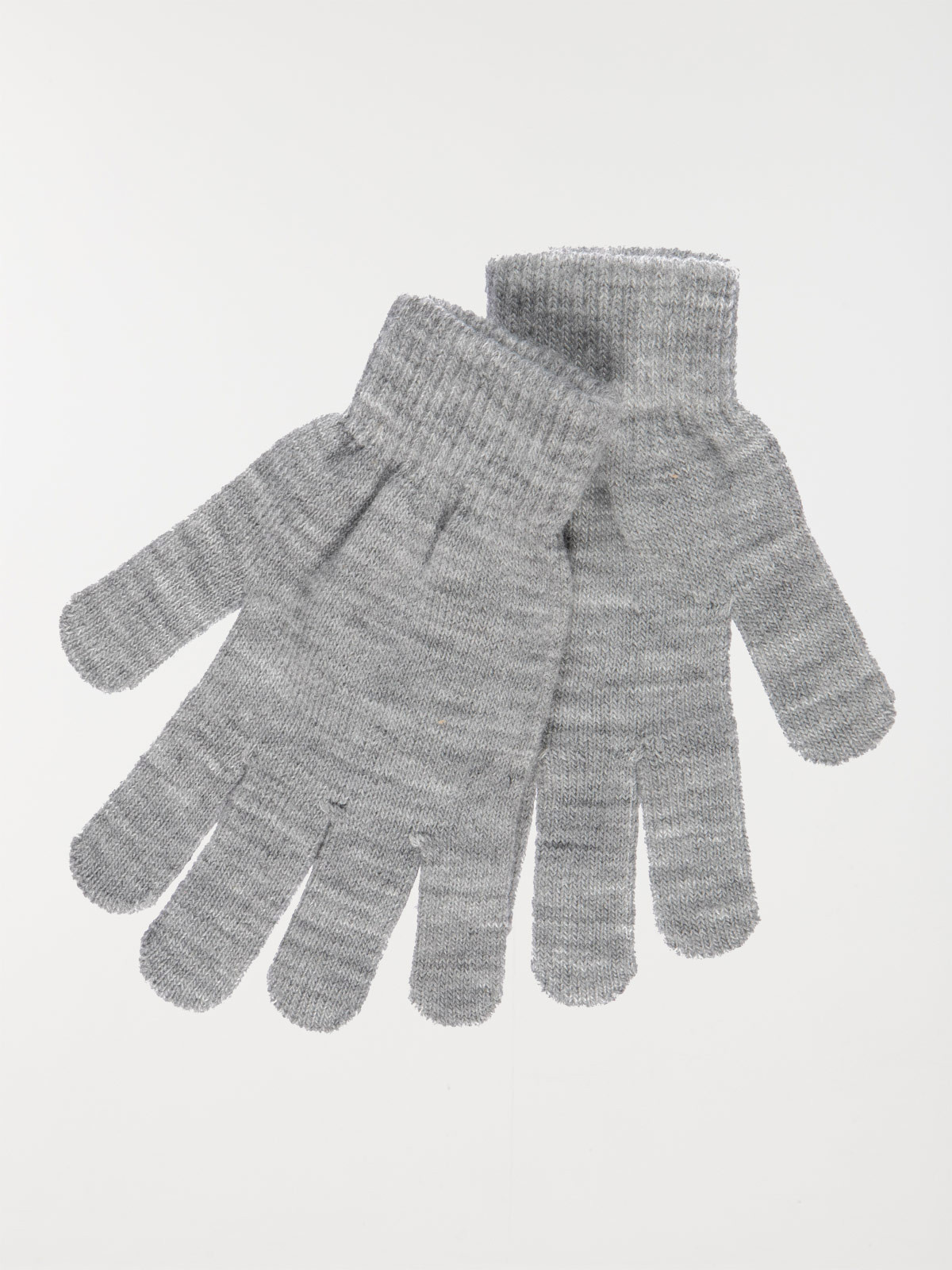 Gants magiques gris chiné femme