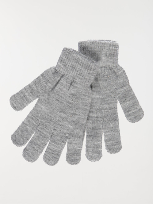Gants magiques gris chiné femme