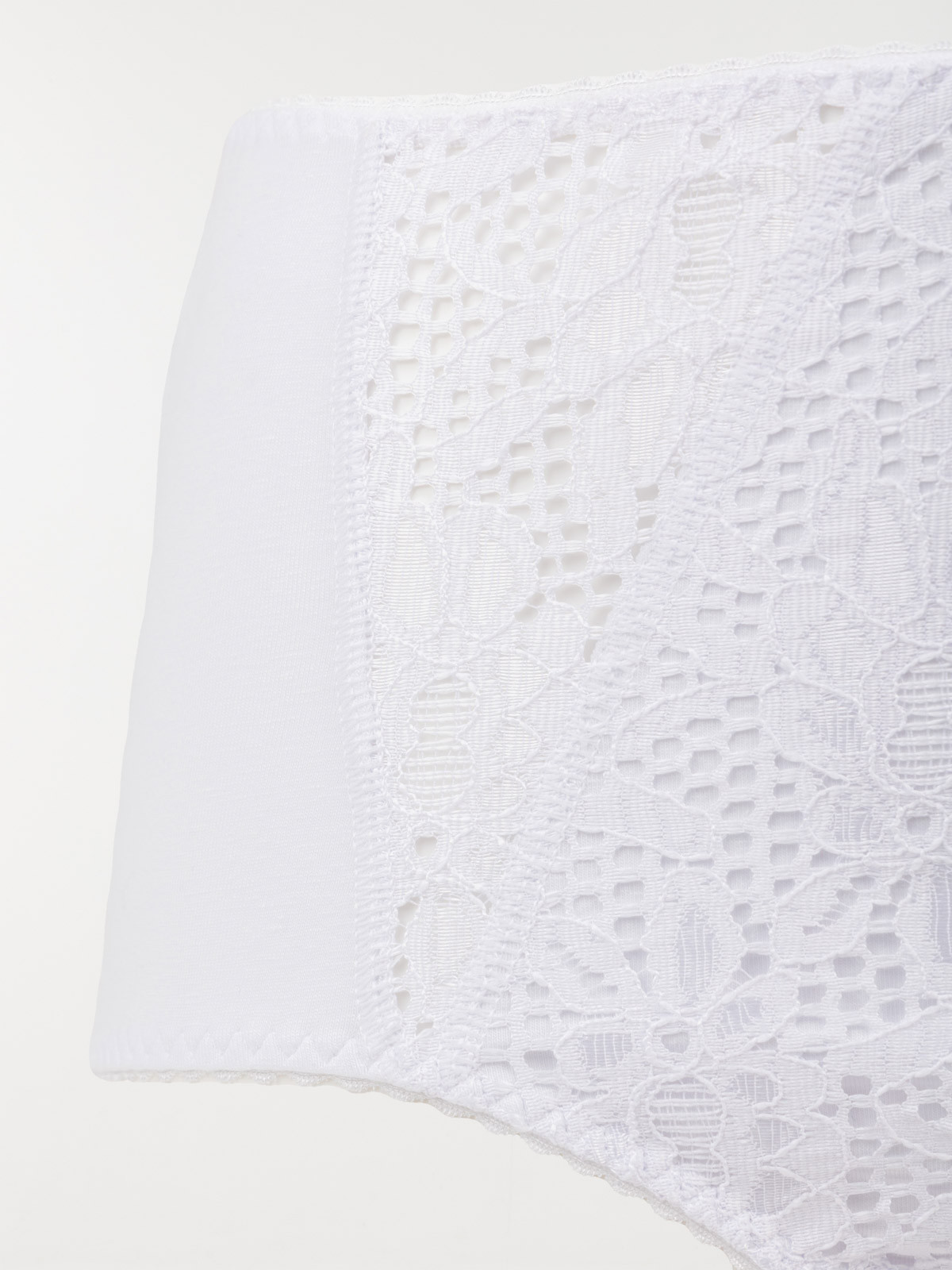 Culotte dentelle blanche femme (38-56)