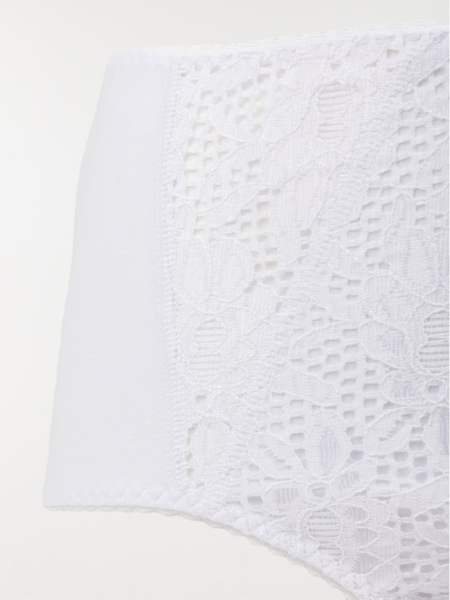 Culotte dentelle blanche femme (38-56)