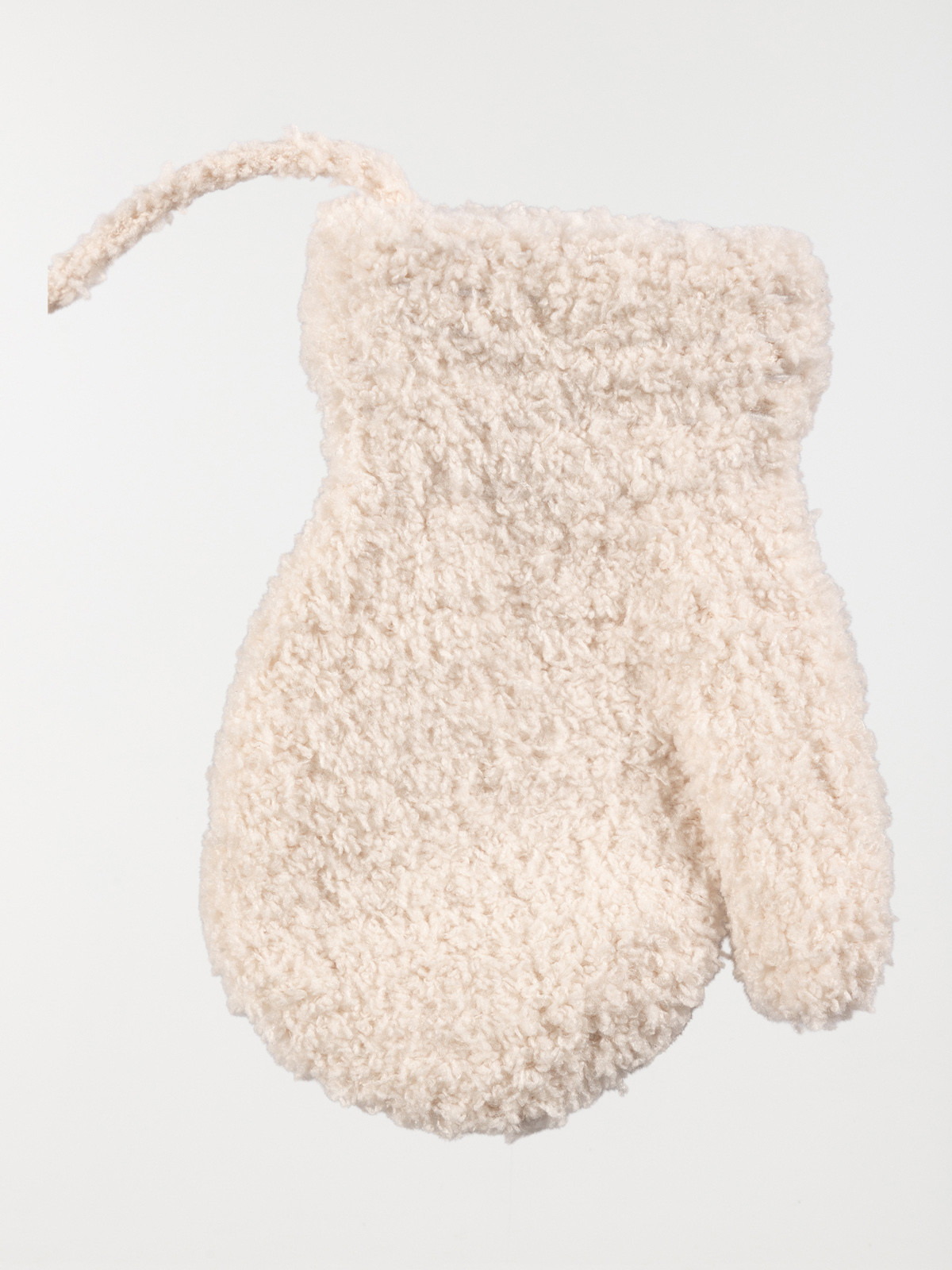 Moufles écru bébé