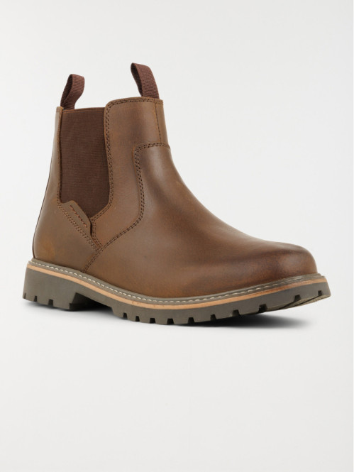 Bottines homme marron (40-45) Bottines homme marron (40-45)