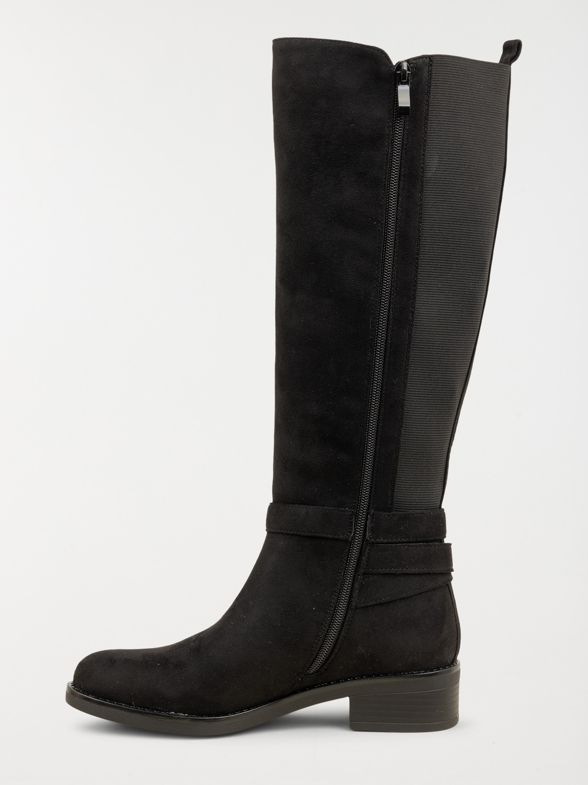 Bottes plates femme noires (36-41) Bottes plates femme noires (36-41)