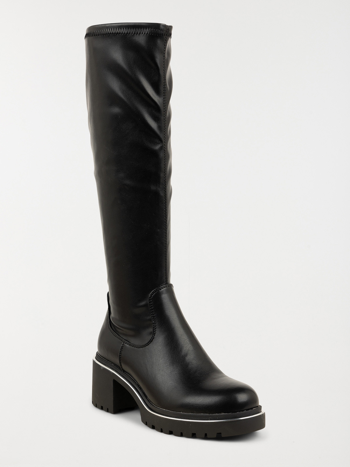 Bottes noires talons femme (36-41)
