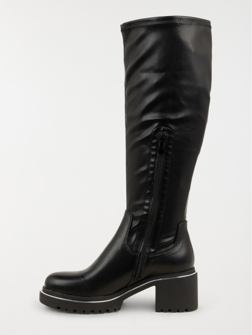 Bottes noires talons femme...