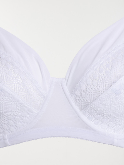 Soutien-gorge blanc grande taille femme Soutien-gorge blanc grande taille femme