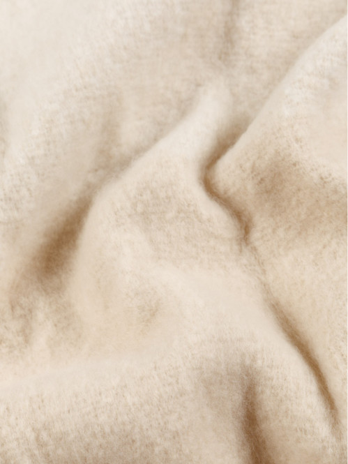 Écharpe coloris lin femme