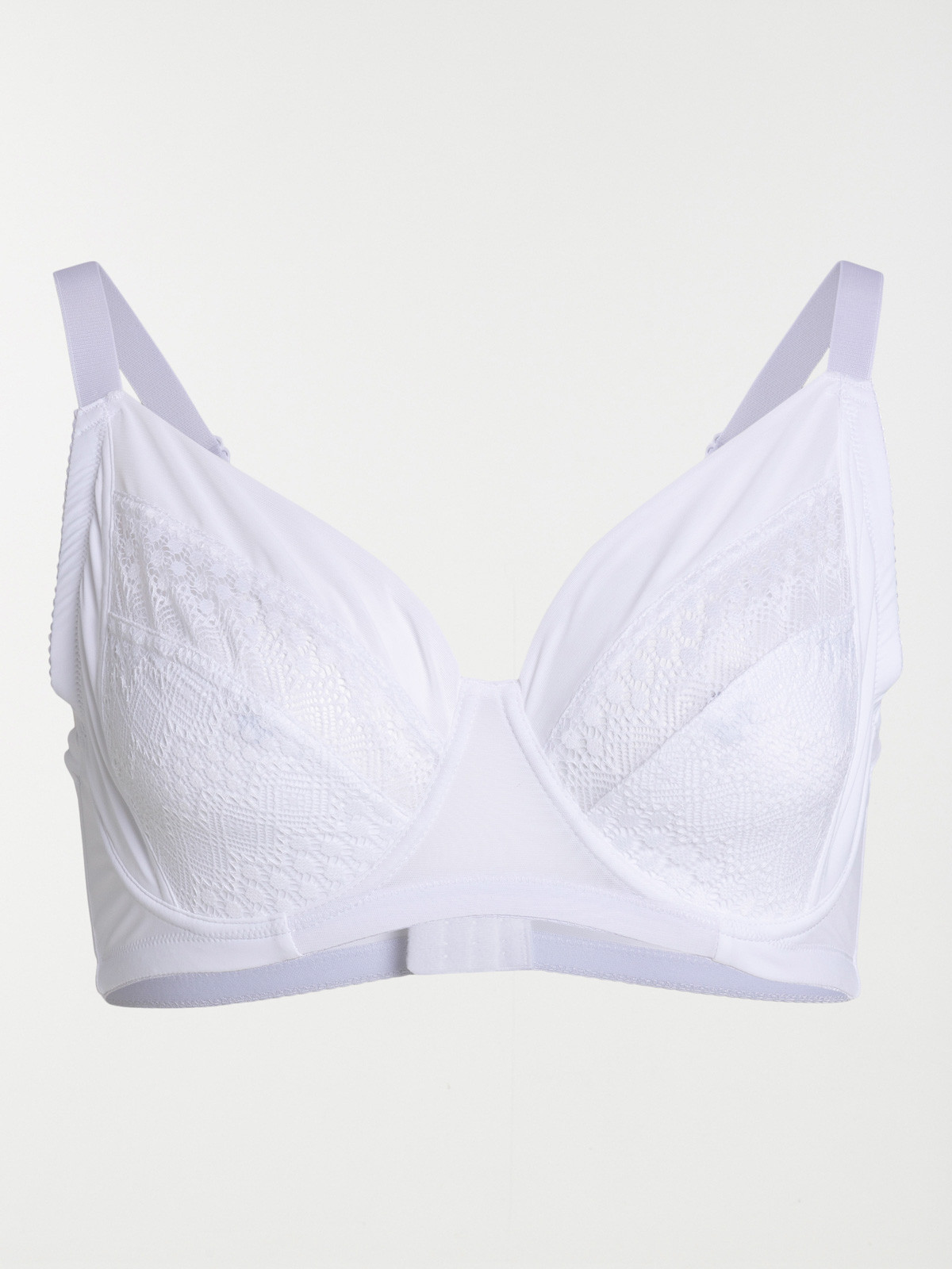 Soutien-gorge blanc grande taille femme