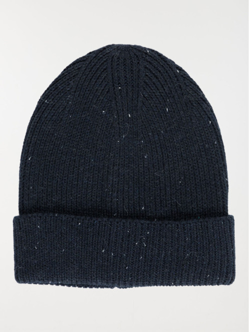 Bonnet revers marine homme