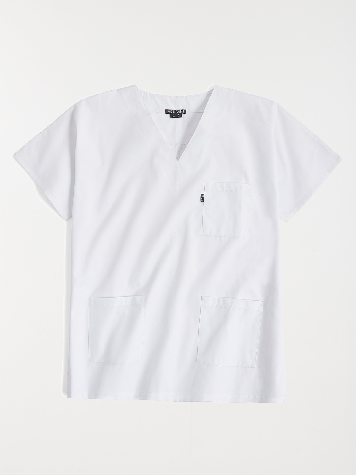 Tunique médicale blanche homme