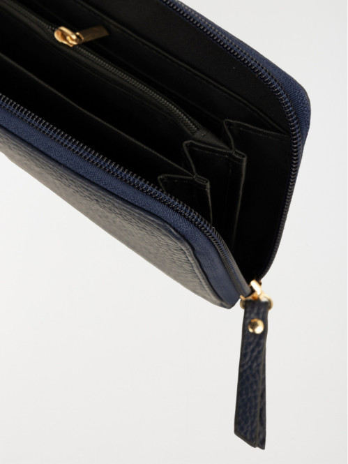 Portefeuille coloris uni femme Portefeuille coloris uni femme