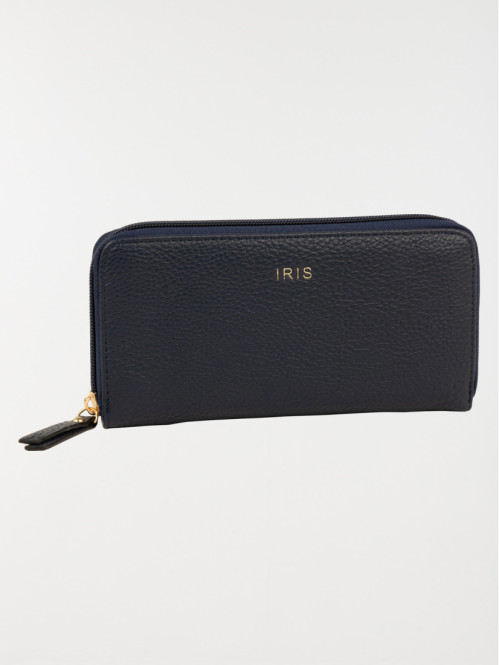Portefeuille coloris uni femme Portefeuille coloris uni femme