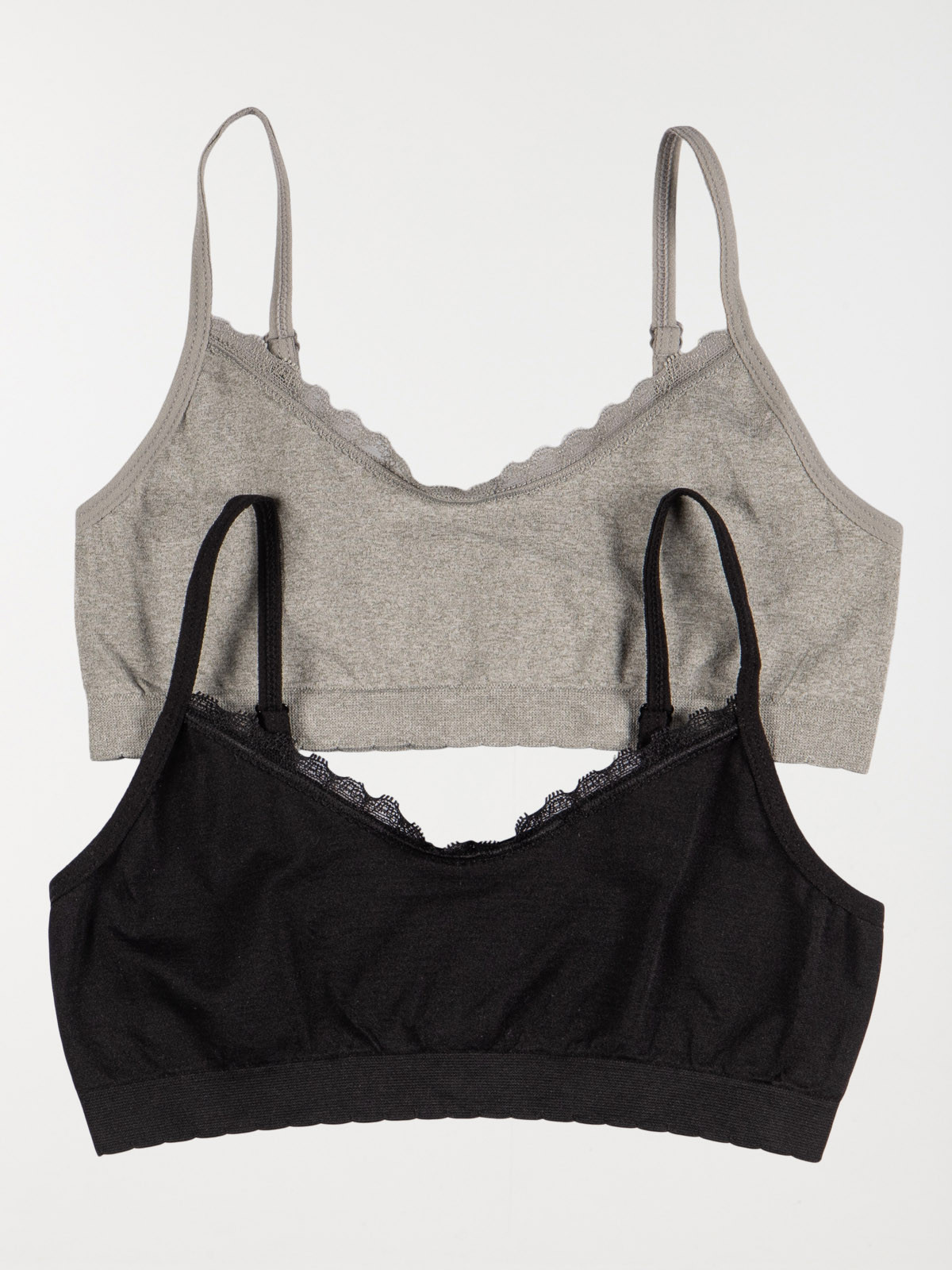 Brassières unies fille