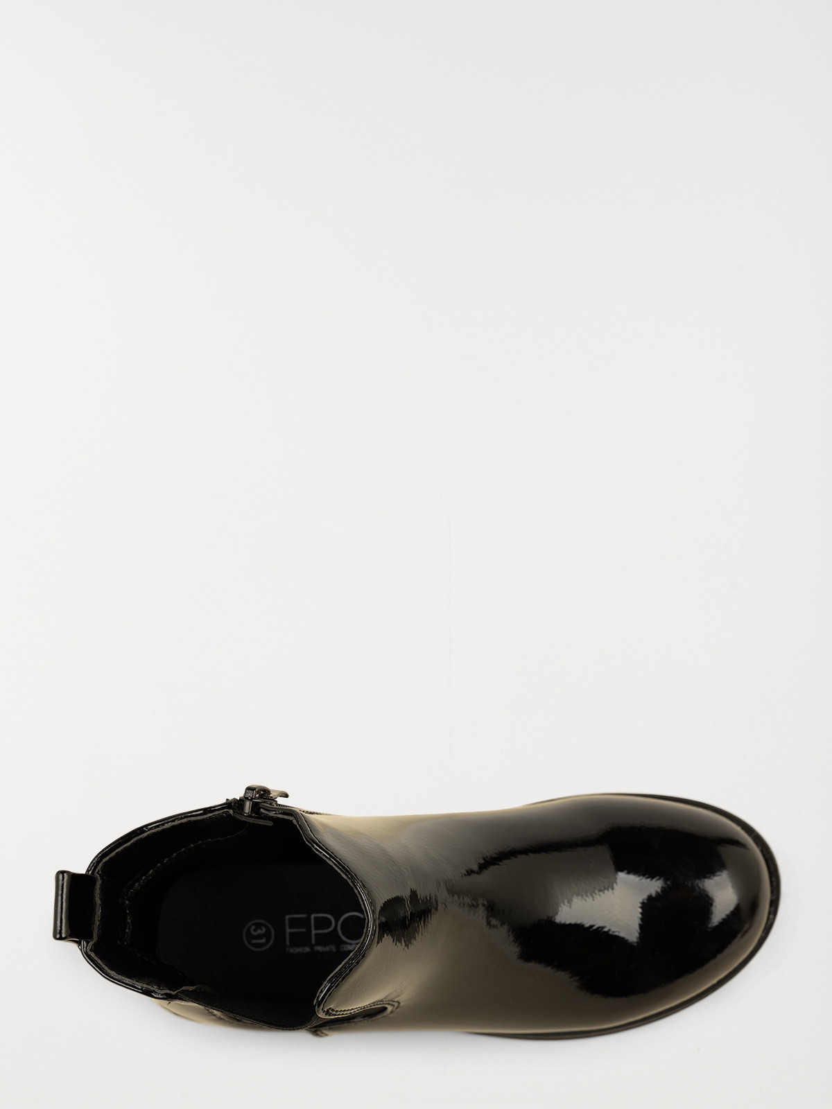 Bottines vernies noires fille (31-36)