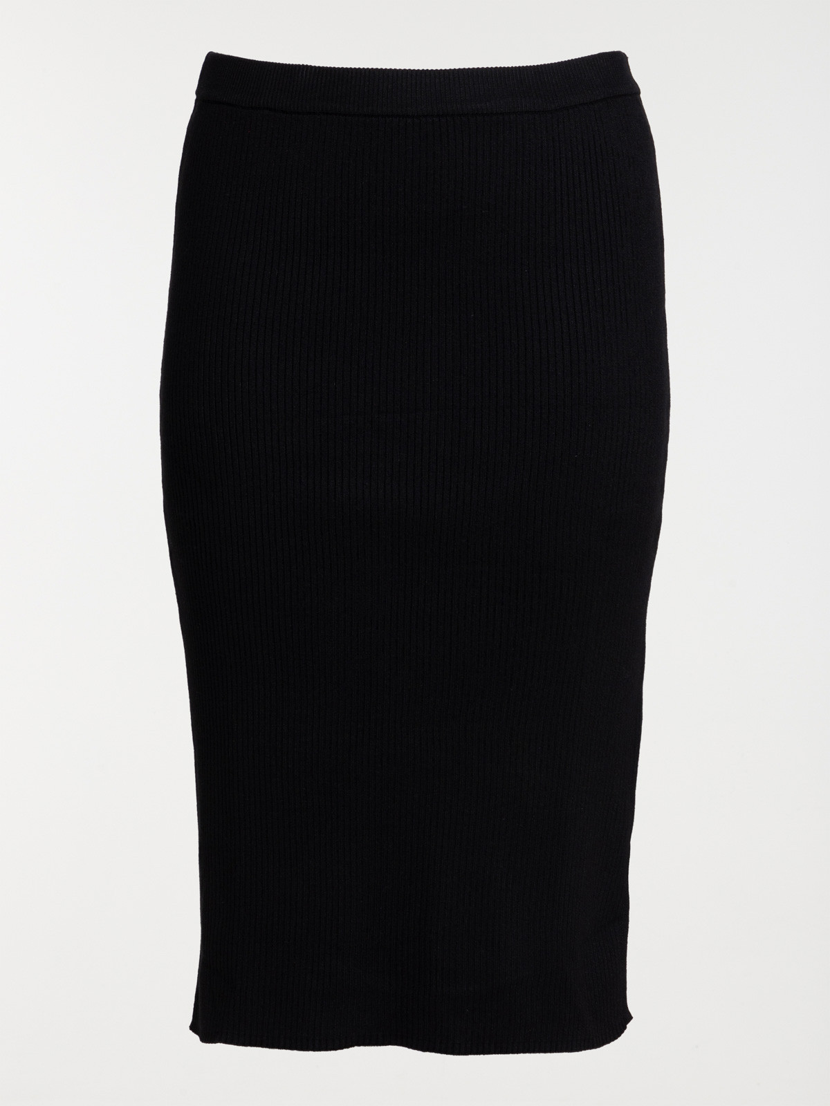 Jupe tube maille grande taille femme