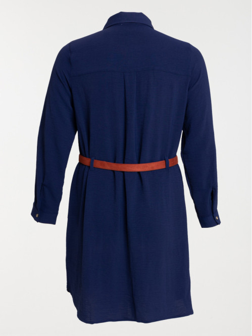 Robe chemise grande taille...