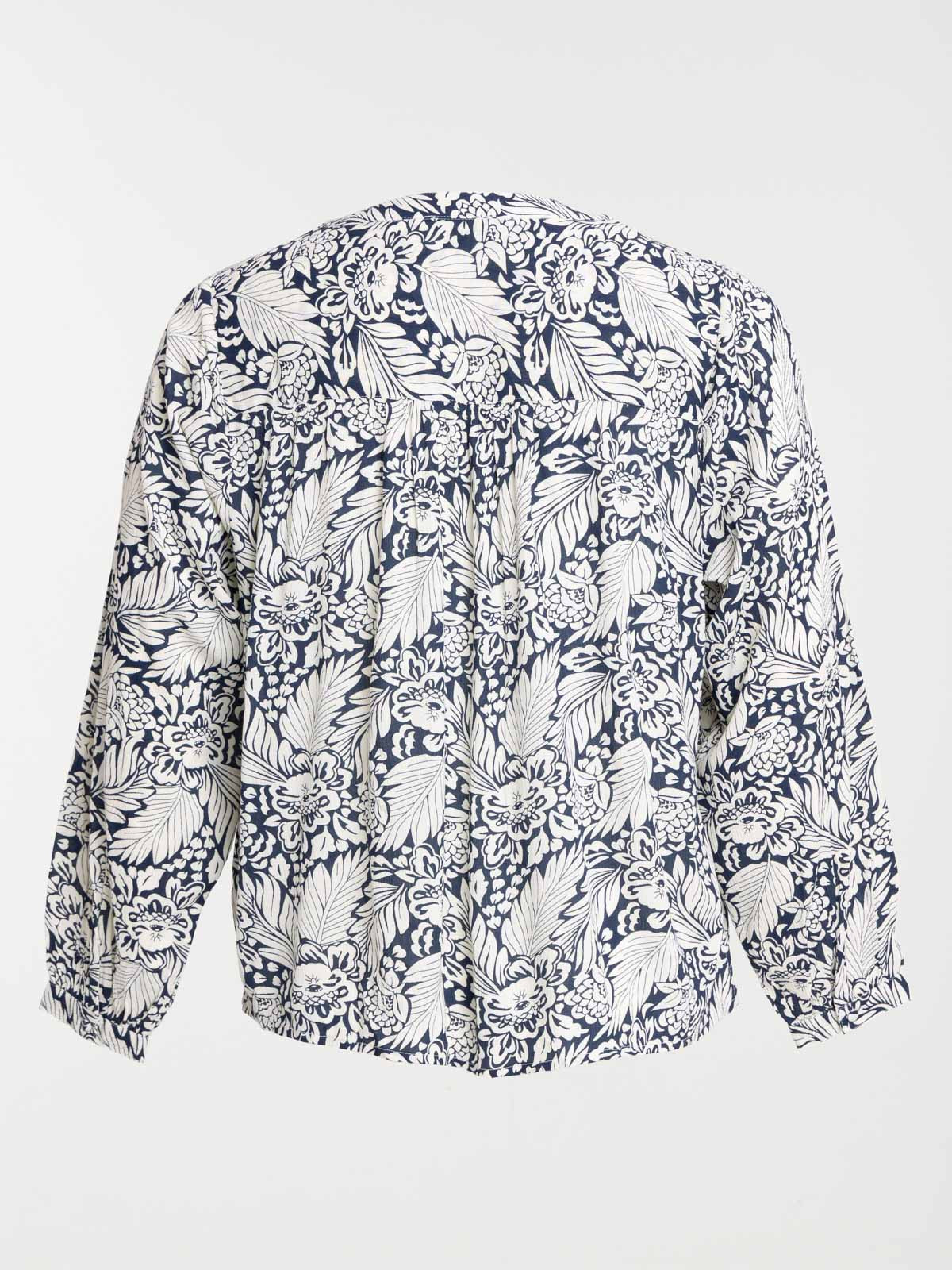 Chemise imprimée grande taille femme