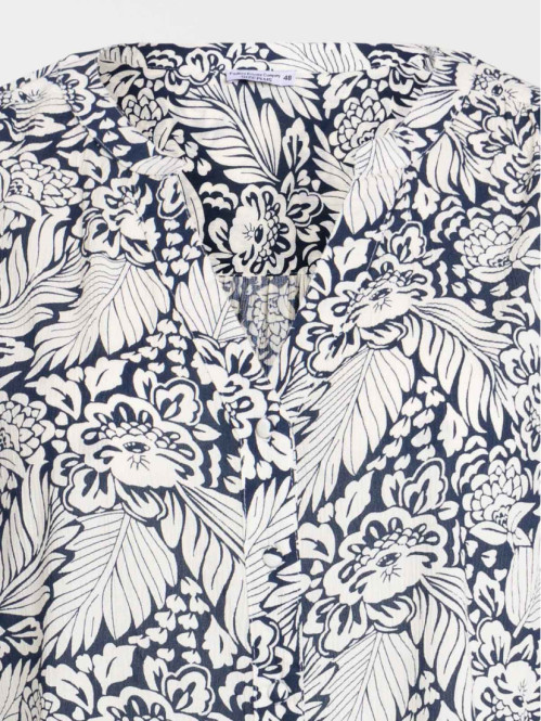 Chemise imprimée grande taille femme