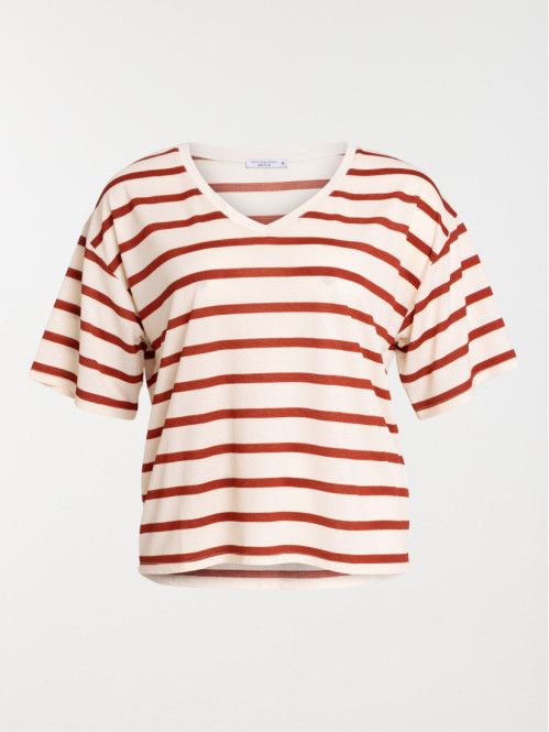 T-shirt marinière grande...