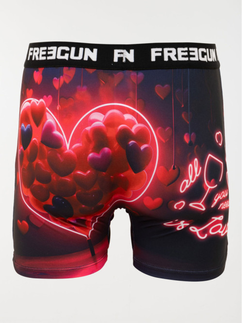 Brassière Coton Fille FREEGUN - Soutien-Gorge Confortable Sans Armature Avec Ceinture Coeur, Idéal Pour Sport Et Quotidien