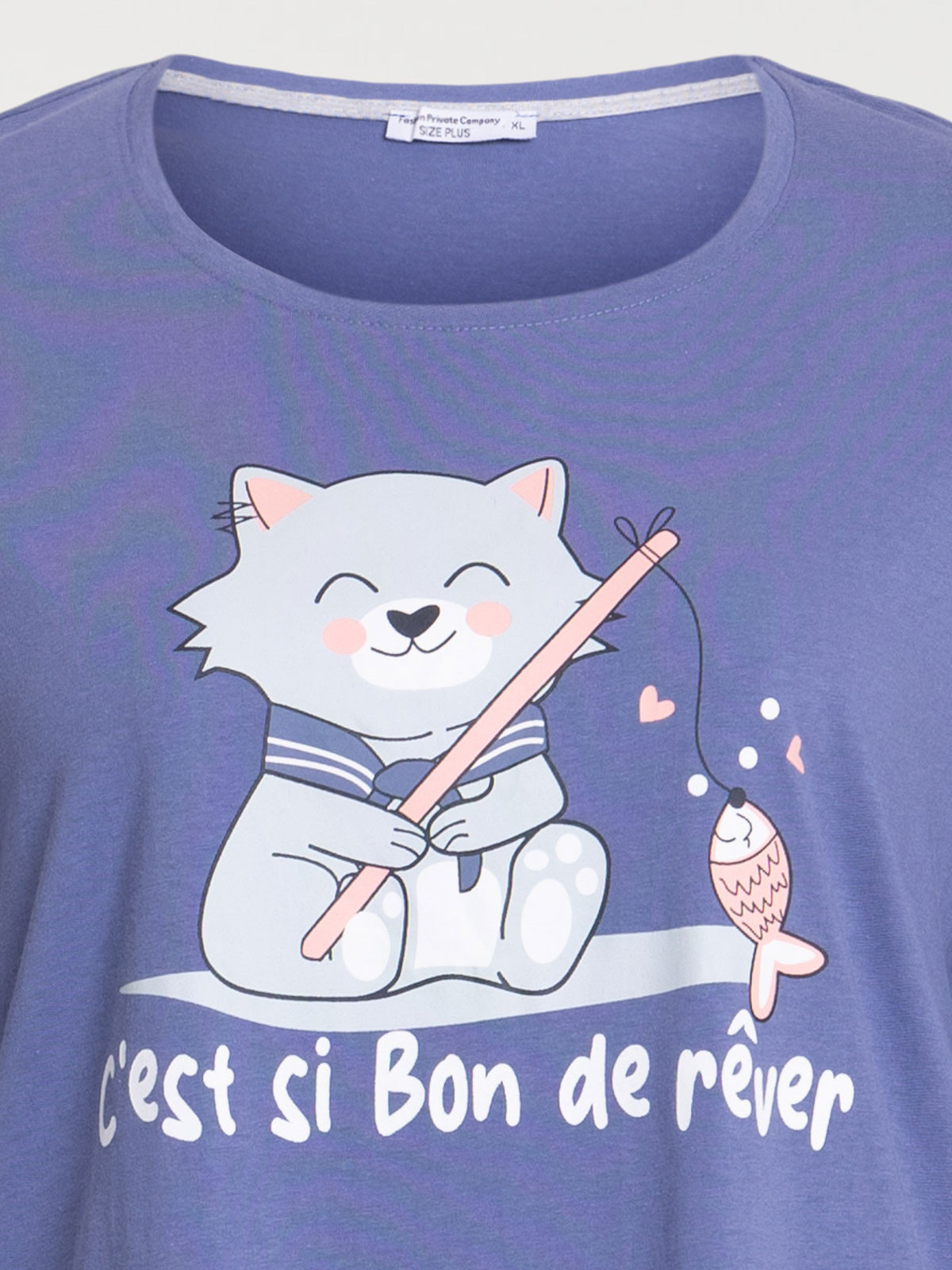 Pyjama chat grande taille femme Pyjama chat grande taille femme