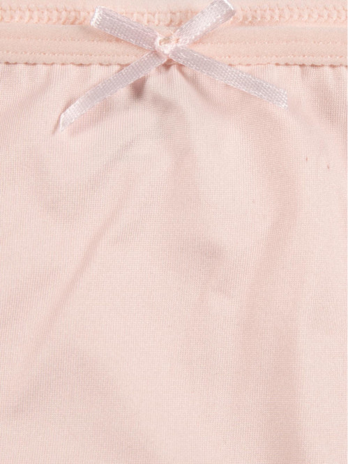 Soutien-gorge et slip fille rose