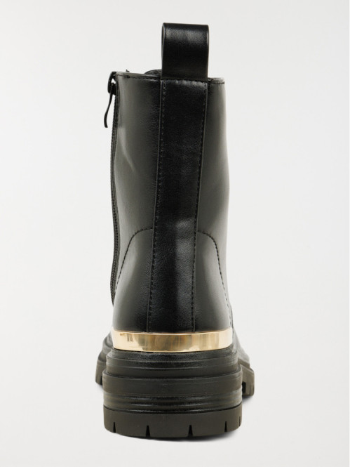 Bottines plates à lacets femme (36-41)