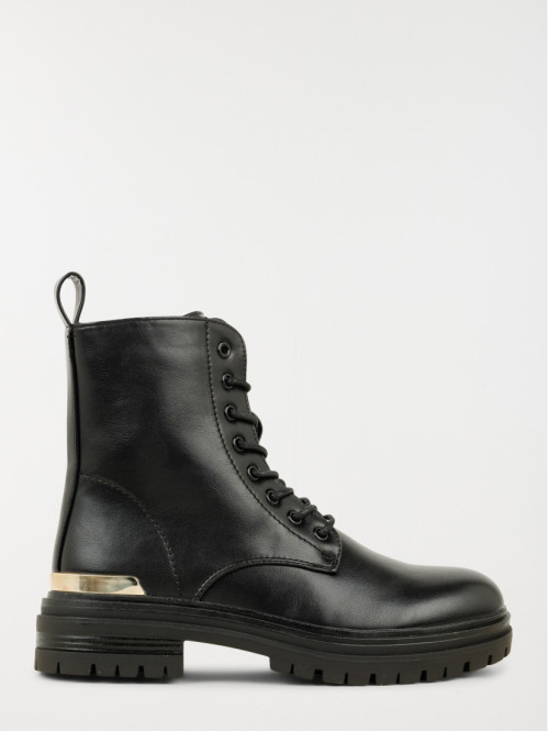 Bottines plates à lacets femme (36-41)