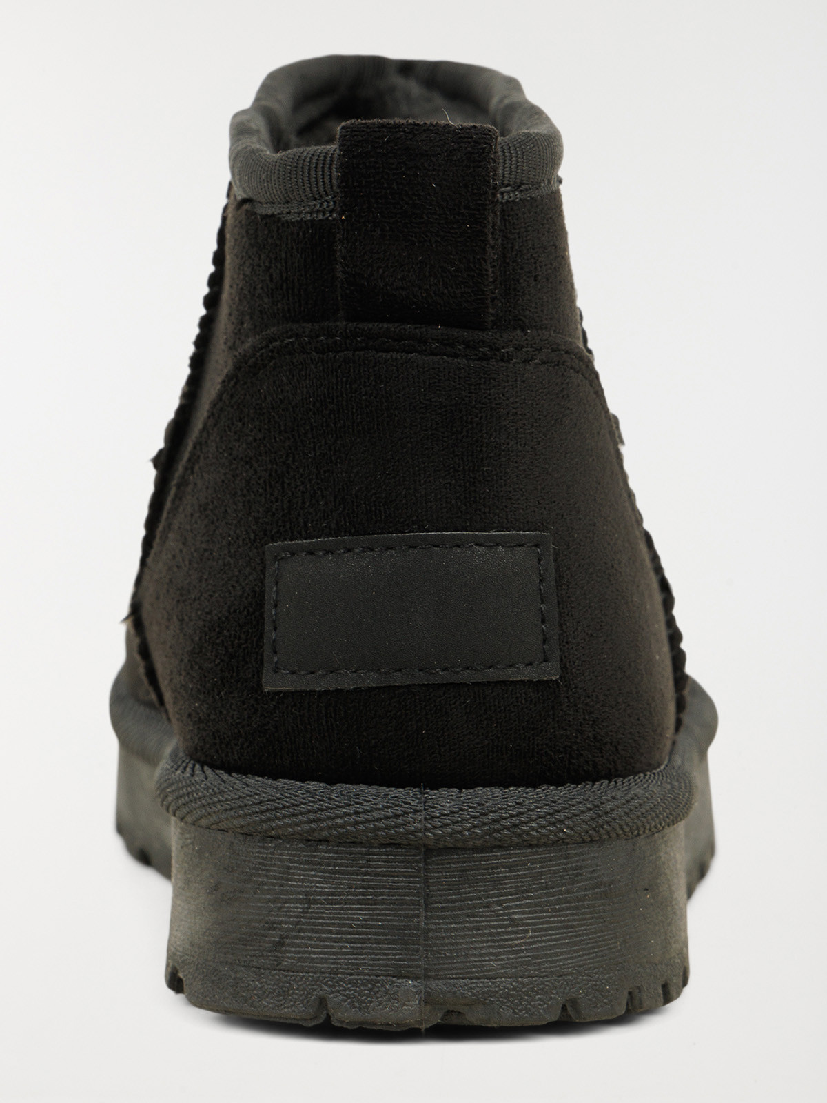 Bottines plates noires femme (36-41)