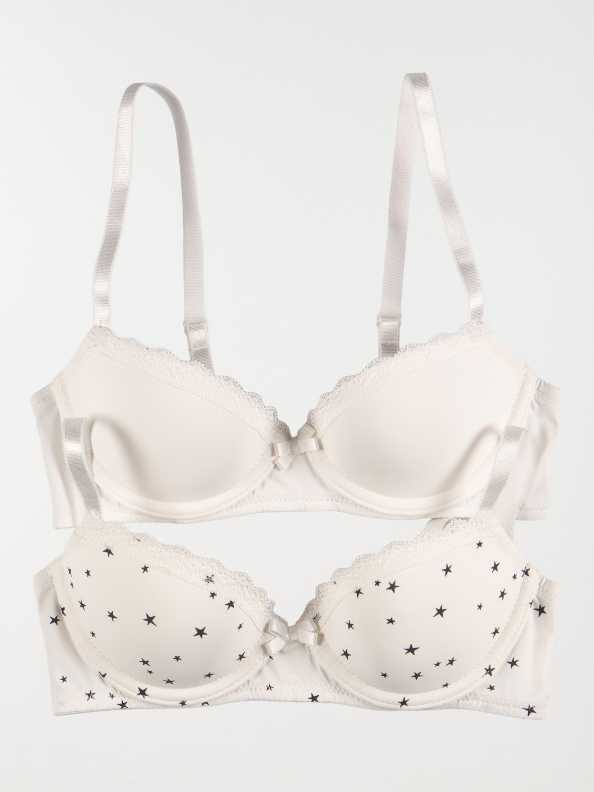 Lot de 2 soutiens-gorge fille (75A-80B)