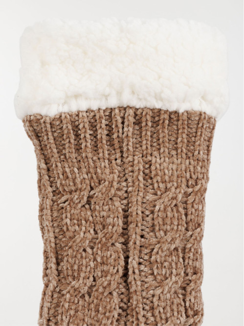 Chaussettes hautes revers...