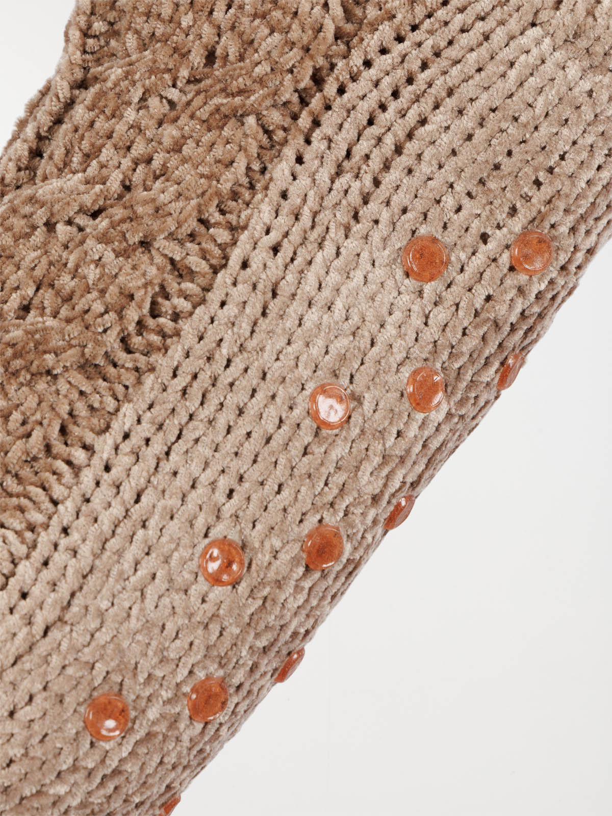 Chaussettes hautes revers doux femme