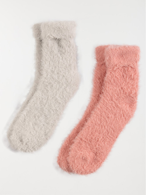 Chaussettes hautes douces...