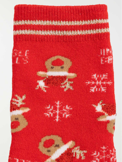 Chaussettes de noël femme