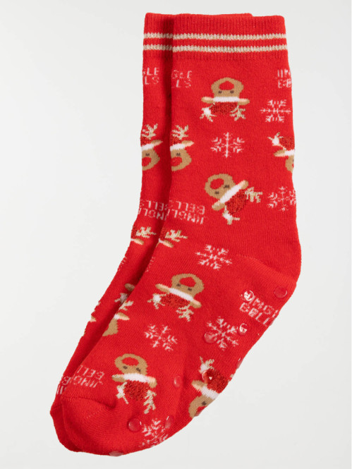 Chaussettes de noël femme