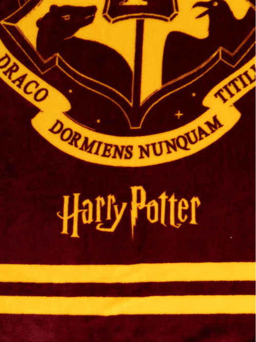 Plaid polaire 130x160 cm Harry Potter