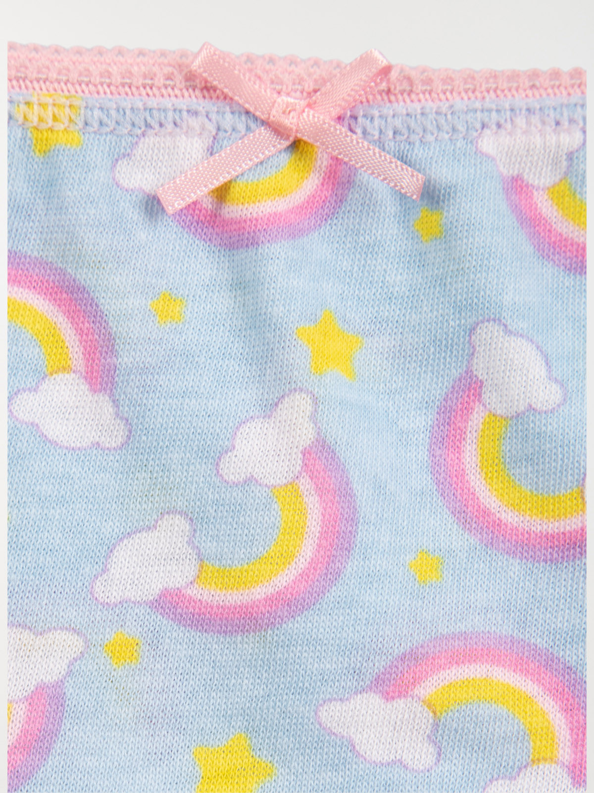 Lot de 5 slips arc-en-ciel fille Lot de 5 slips arc-en-ciel fille