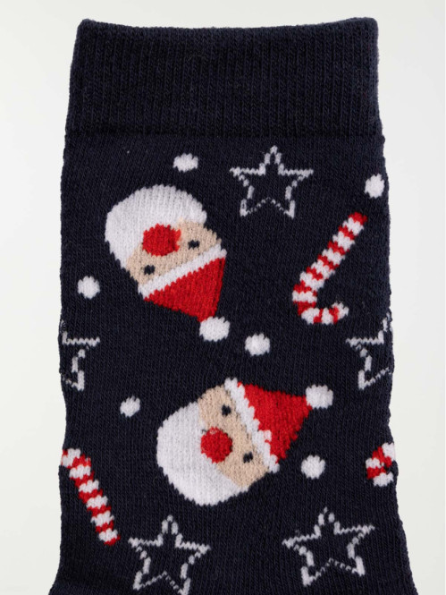 Chaussettes père-noël enfant
