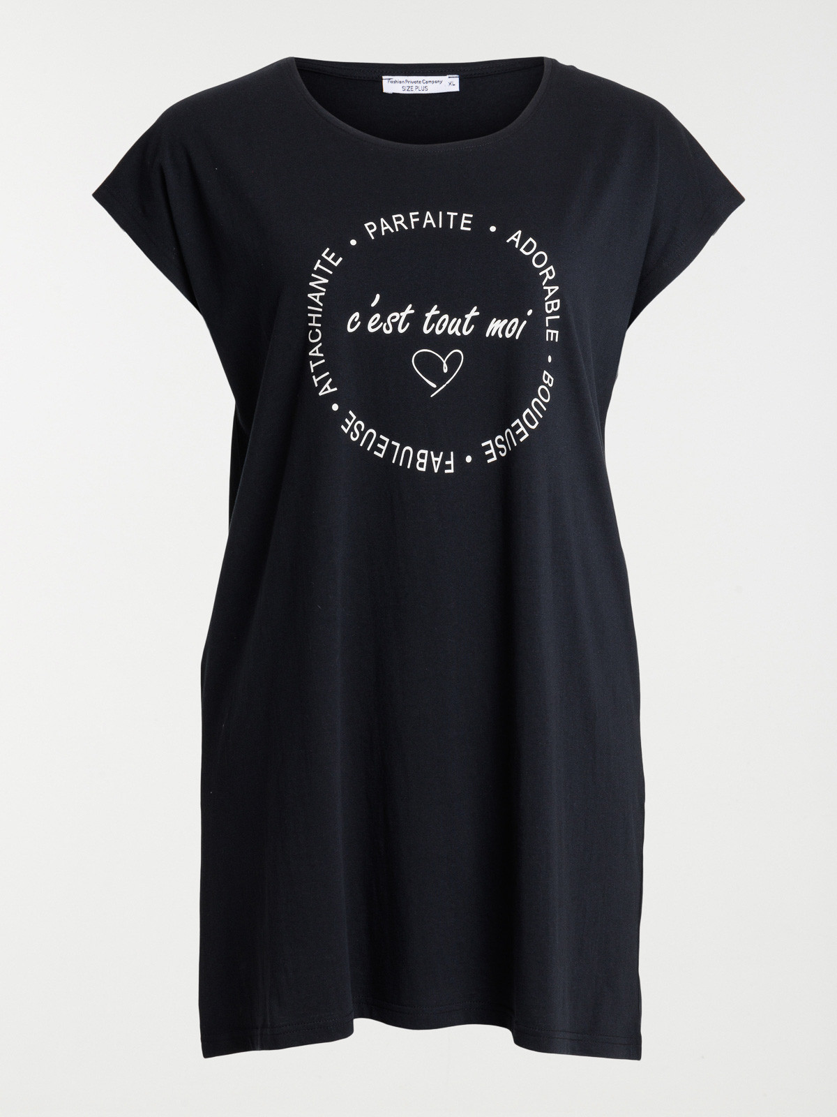 Chemise de nuit grande taille femme