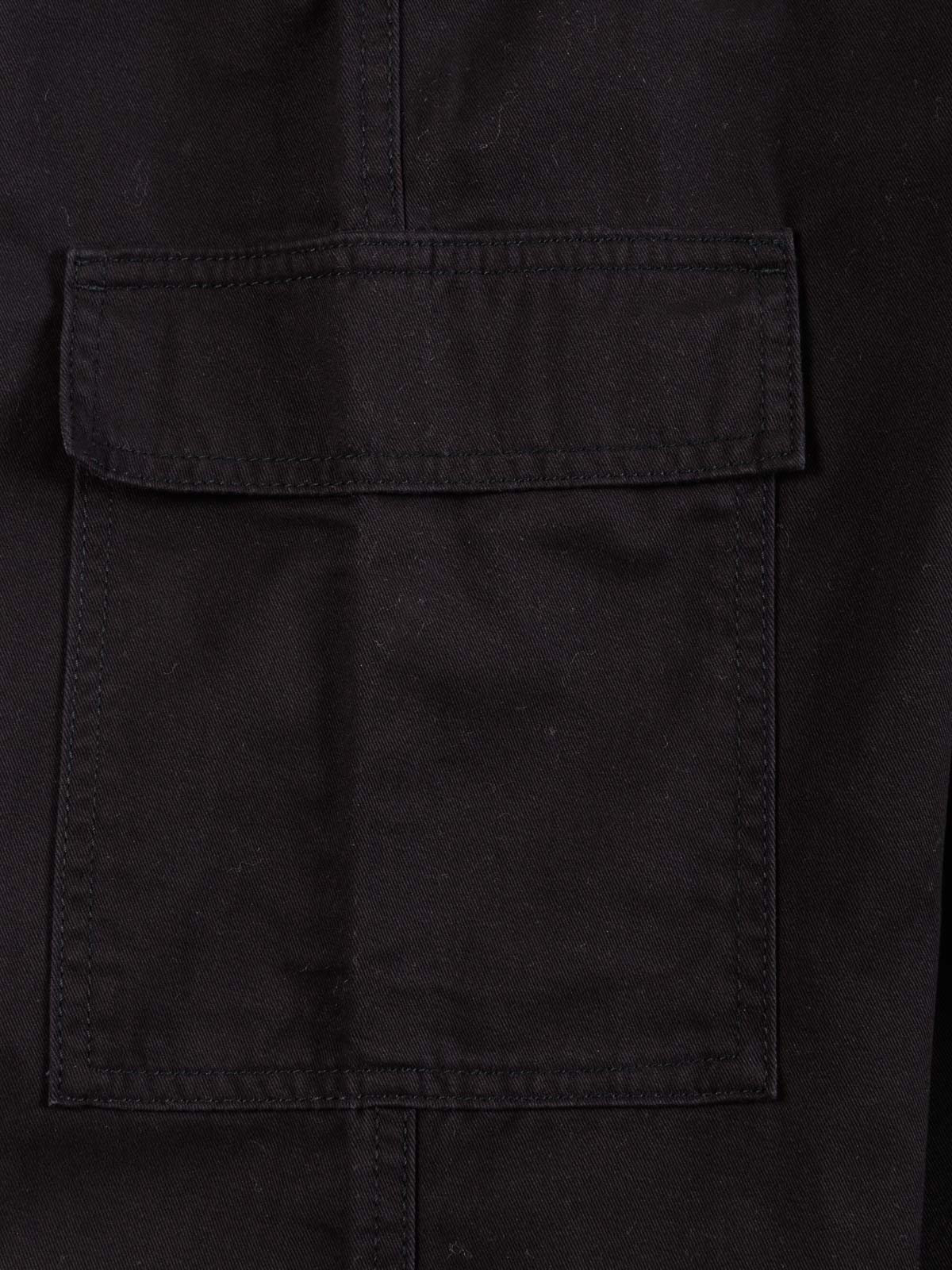 Pantalon cargo noir fille (XXS-M)