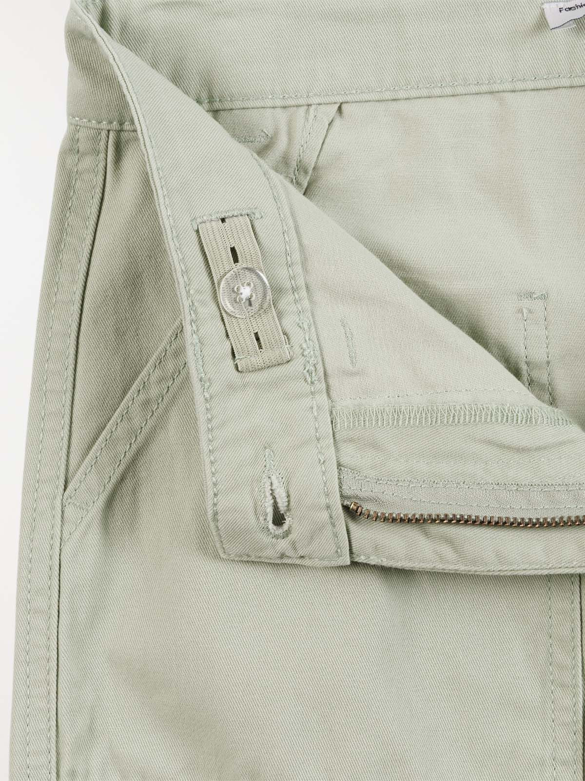 Pantalon cargo sauge fille (XXS-M)