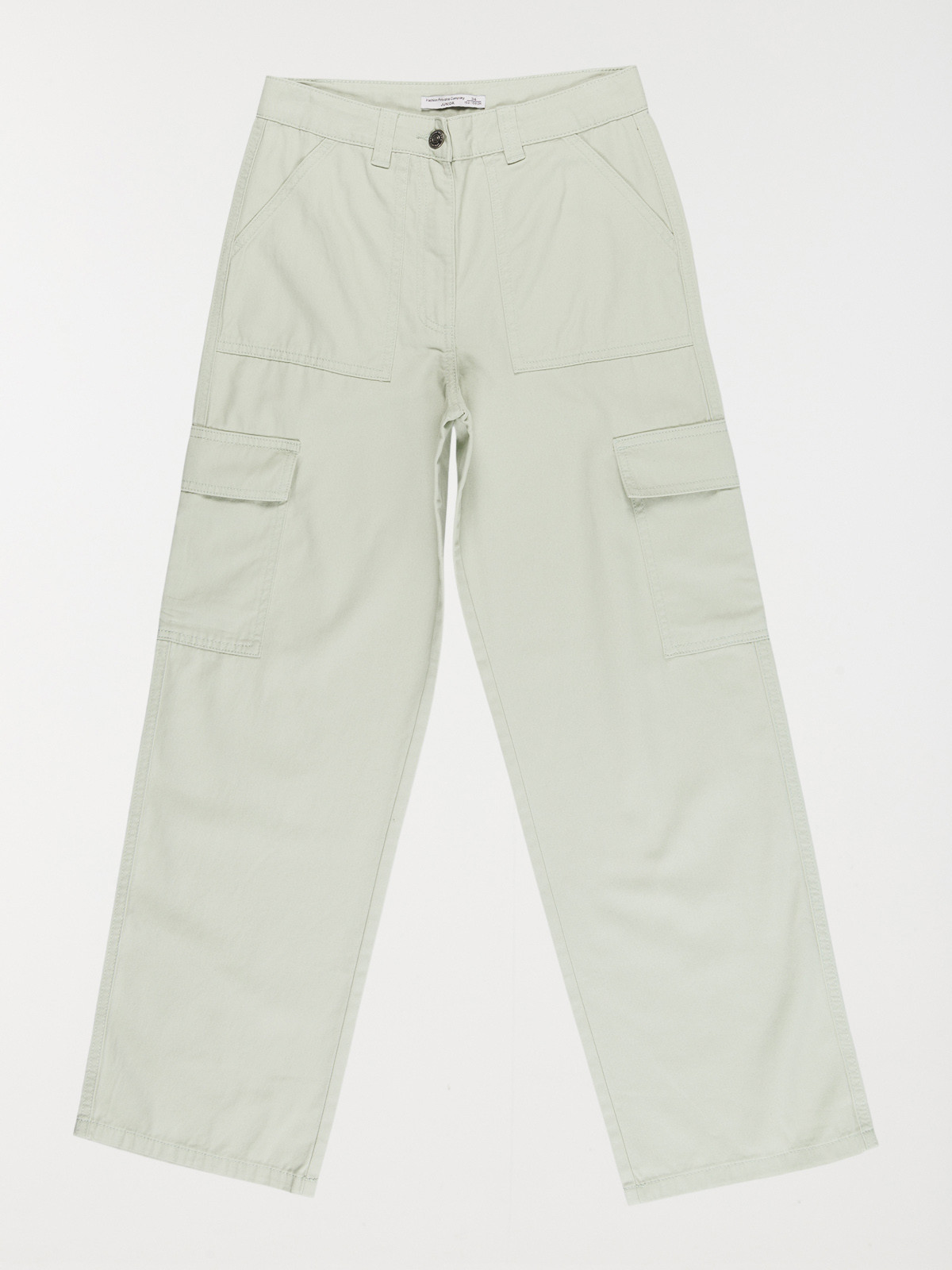 Pantalon cargo sauge fille (XXS-M)