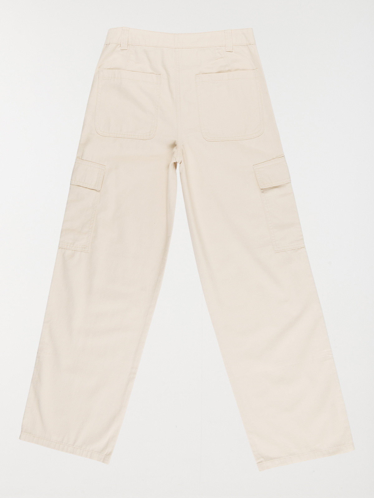 Pantalon cargo uni fille (XXS-M) Pantalon cargo uni fille (XXS-M)