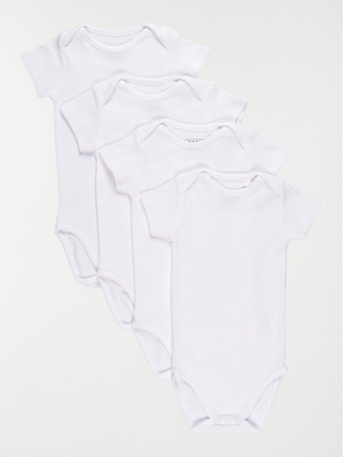 Lot 4 bodies 100% coton...