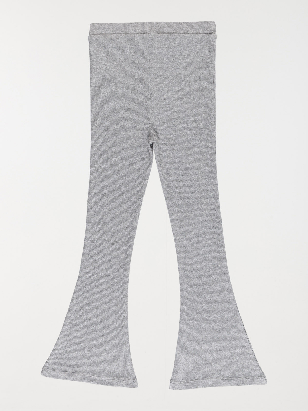 Legging évasé gris chiné fille (3-12A)