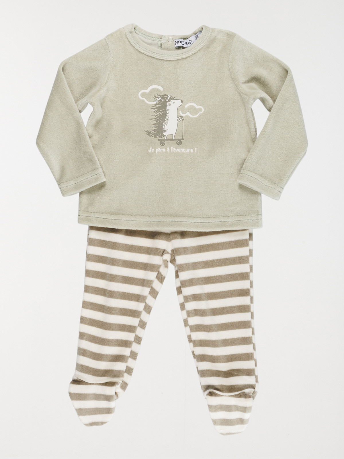 Pyjama hérisson garçon (6-36M)